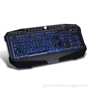 Illuminated High End Gaming Keyboard, Keys Editable (KBB-013)